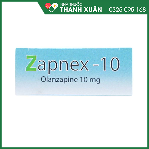 Zapnex-10 trị tâm thần phân liệt